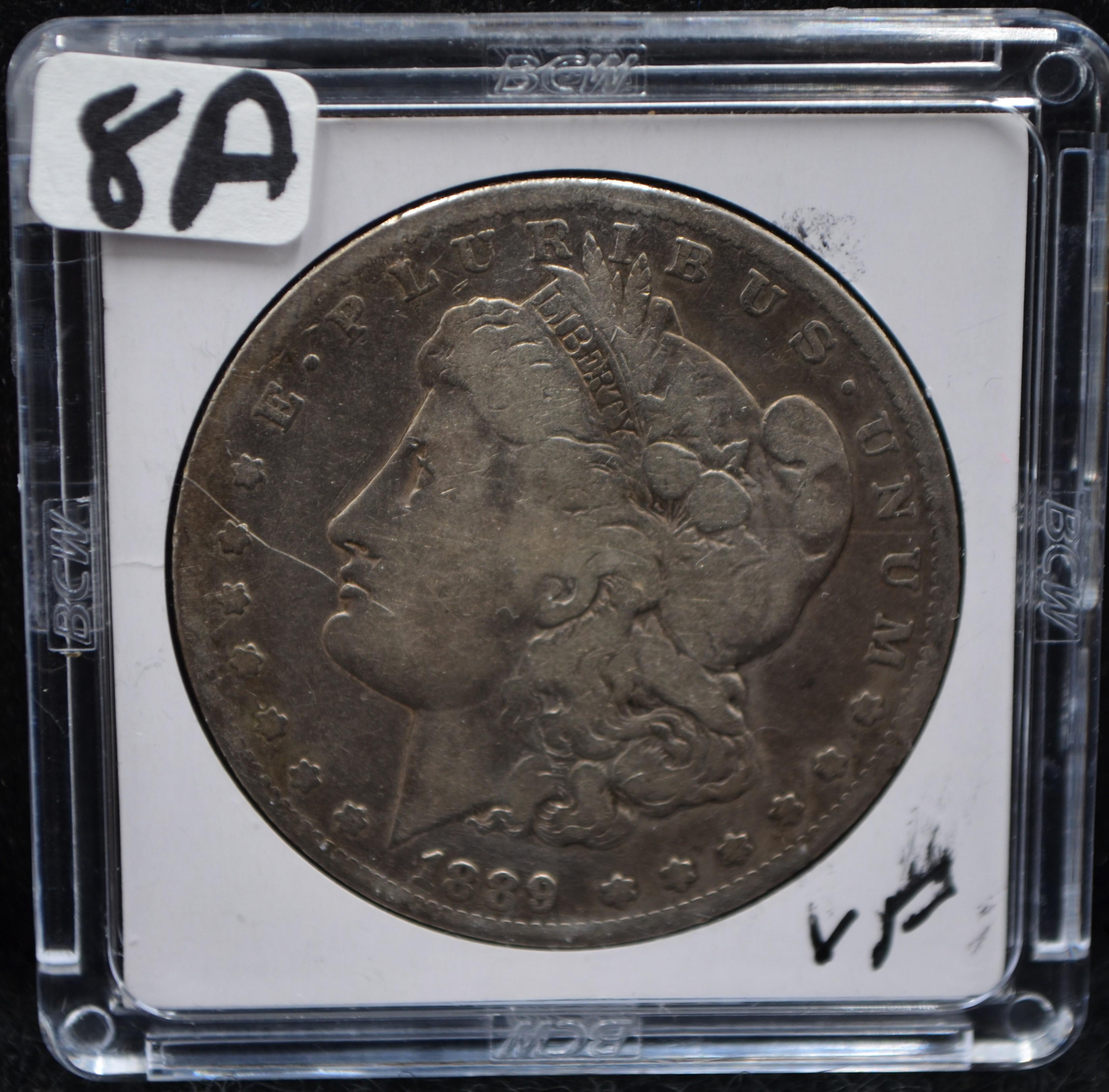 KEY DATE 1889-CC MORGAN DOLLAR