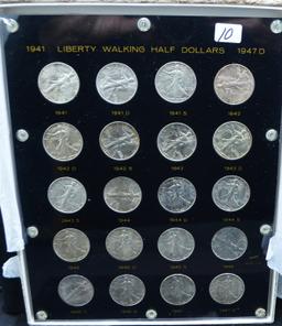 COMPLETE GEM BU WALKING LIBERTY SET