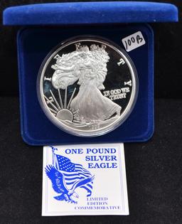 LTD ED COMM ONE POUND PROOF SILVER EAGLE