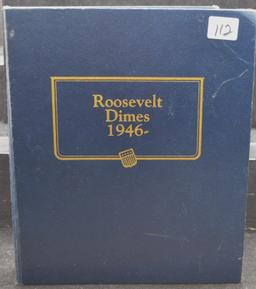 WHITMAN ALBUM SET OF ROOSEVELT DIMES 1946-2013
