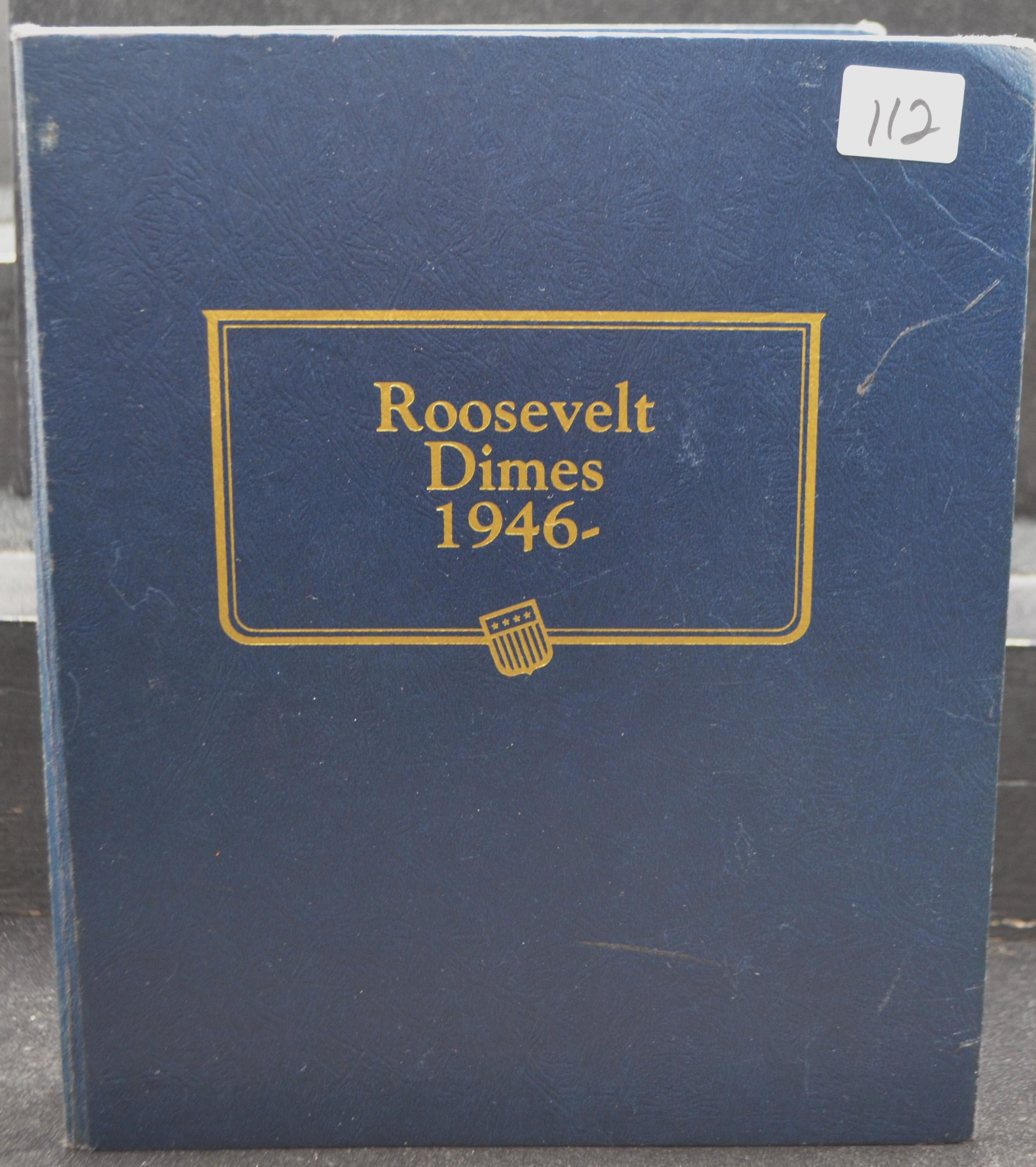 WHITMAN ALBUM SET OF ROOSEVELT DIMES 1946-2013
