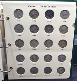 COMPLETE SET OF WASHINGTON QUARTERS 1932-1967