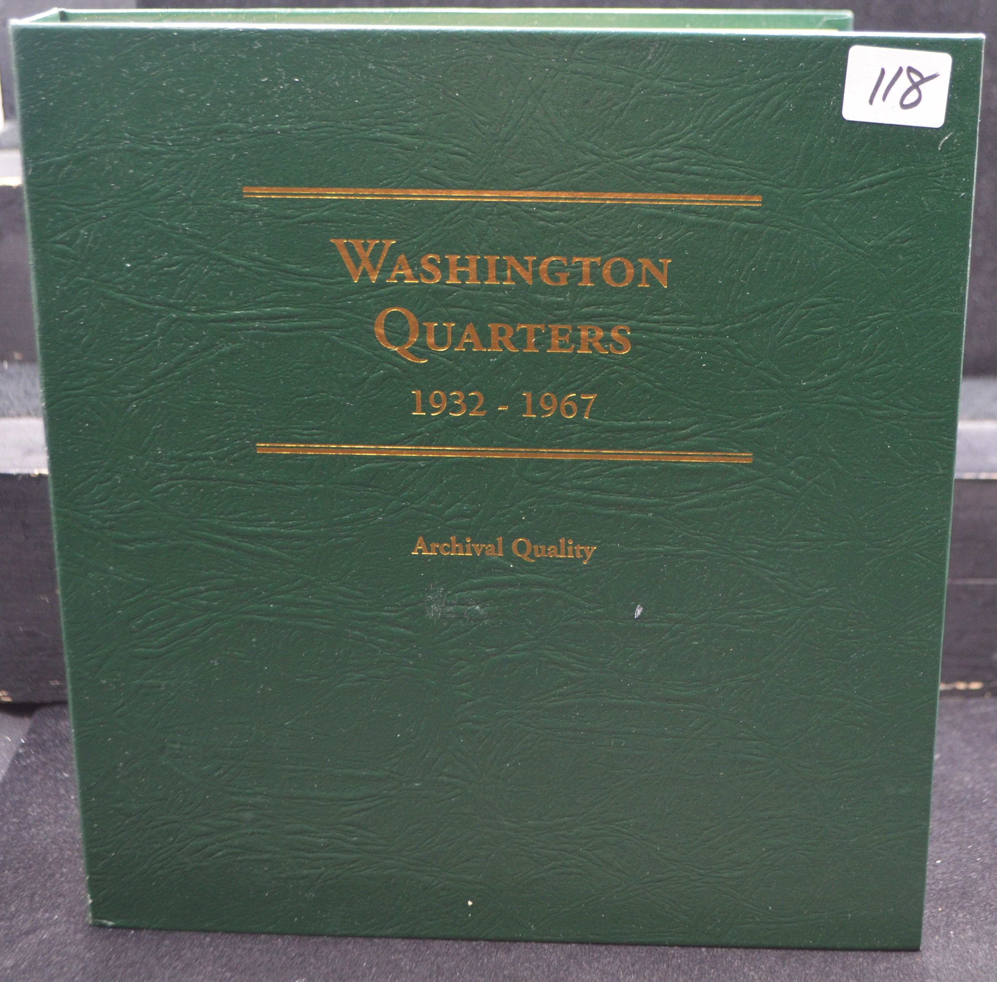 COMPLETE SET OF WASHINGTON QUARTERS 1932-1967