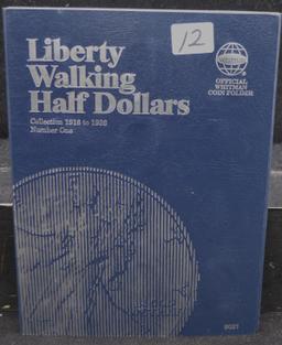 COMPLETE SET OF WALKING LIBERTY HALF DOLLARS