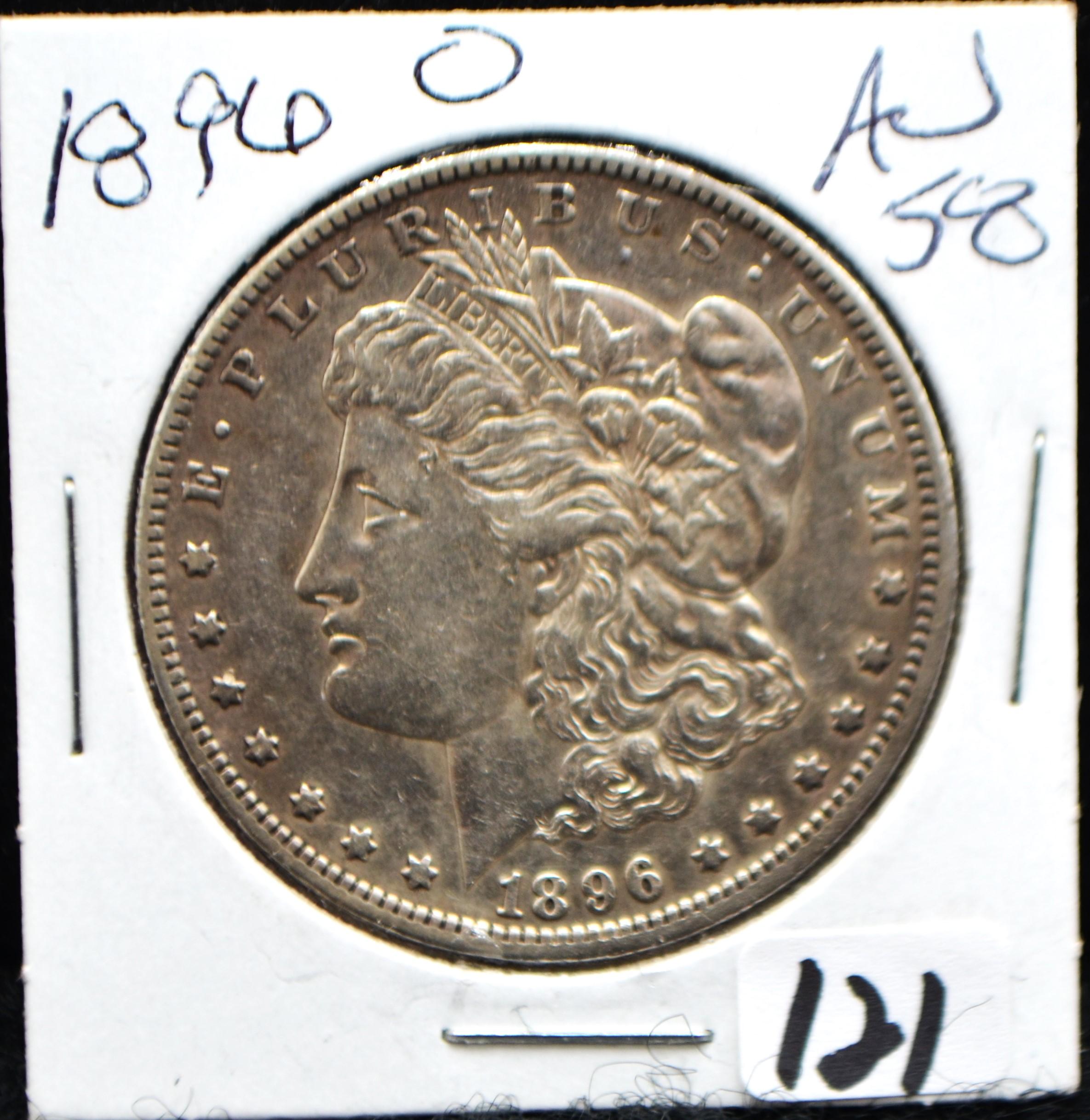 1896-0 MORGAN DOLLAR