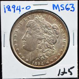 SCARCE 1894-0 MORGAN DOLLAR