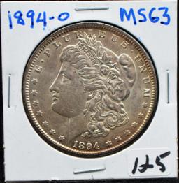 SCARCE 1894-0 MORGAN DOLLAR