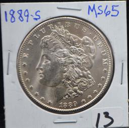 1889-S MORGAN DOLLAR