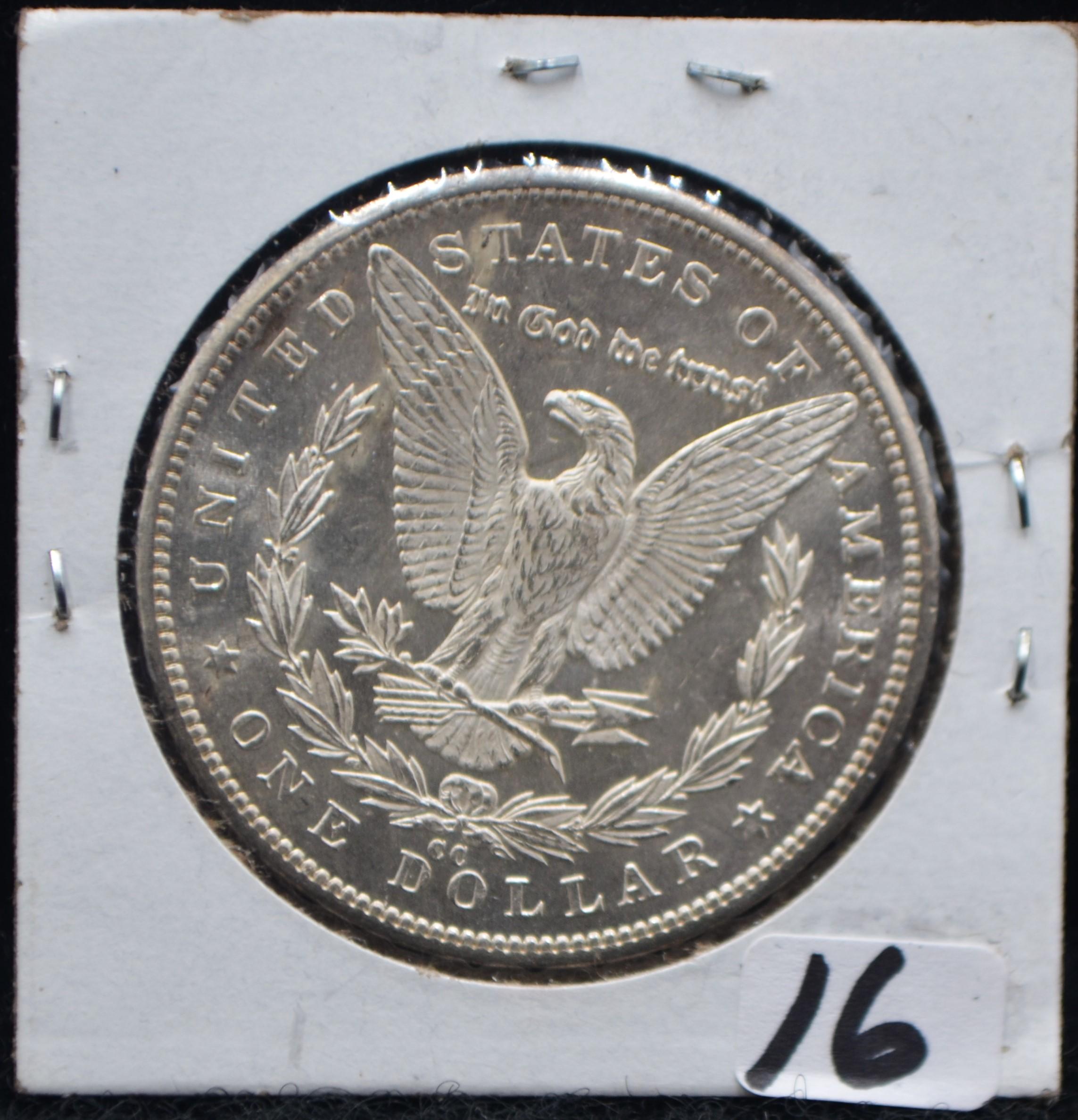 KEY DATE 1892-CC MORGAN DOLLAR