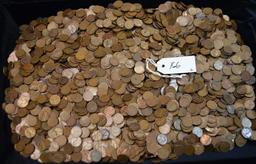 5000 MIXED DATES & MINTS LINCOLN WHEAT PENNIES