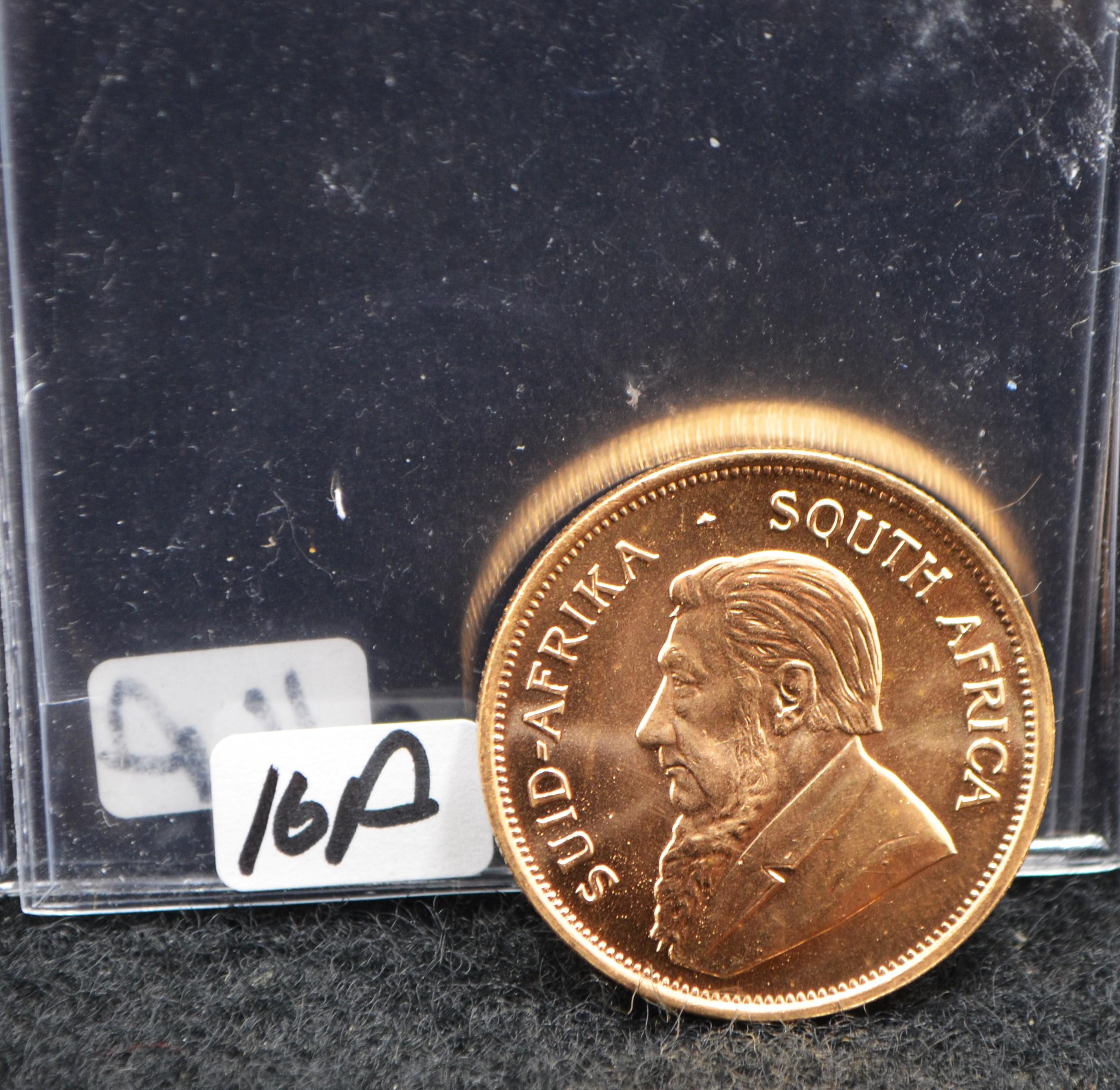 1975 BU GOLD ONE OUNCE GOLD KRUGERRAND