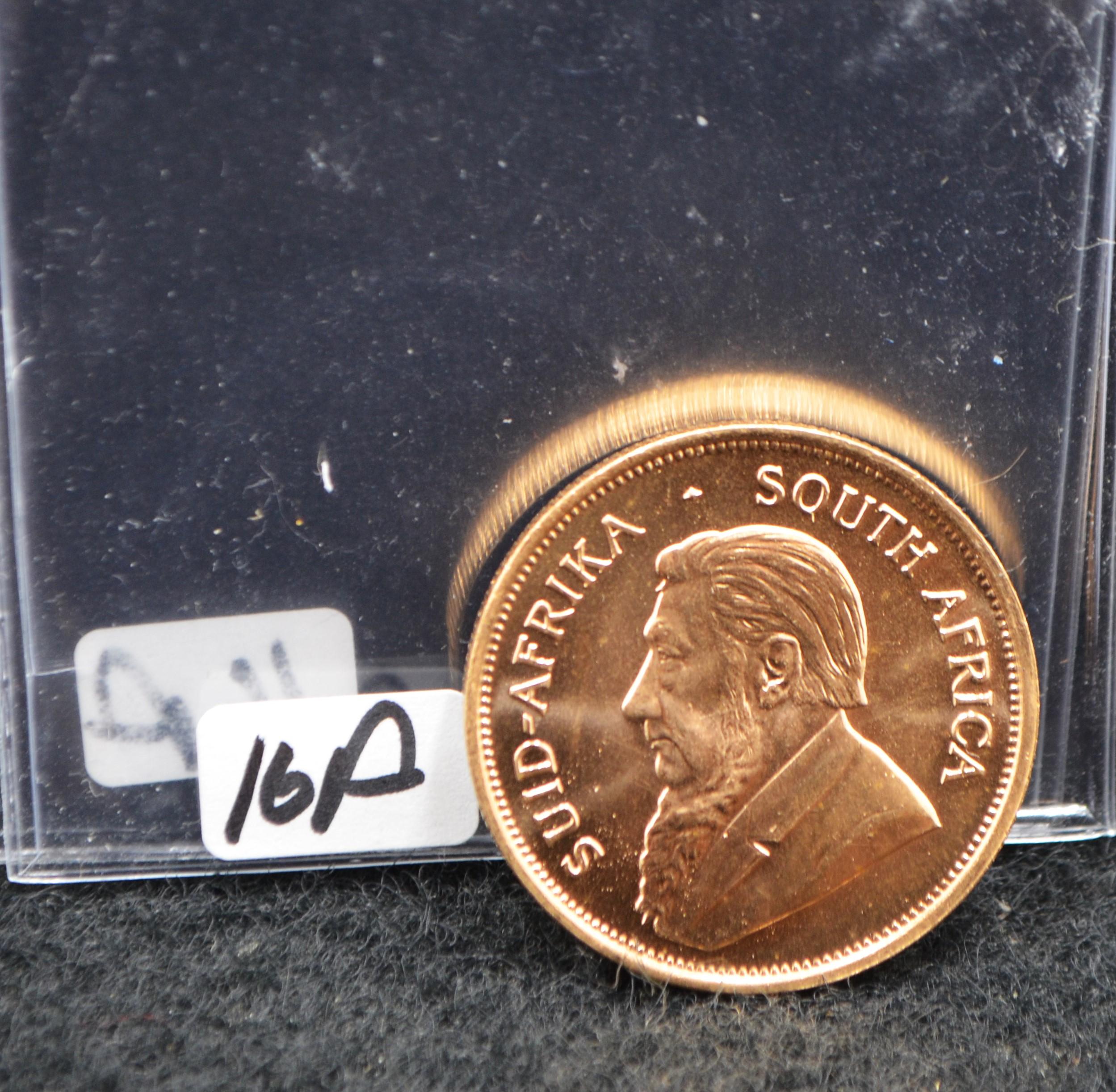 1975 BU GOLD ONE OUNCE GOLD KRUGERRAND