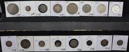 TYPE SET - SILVER COINS
