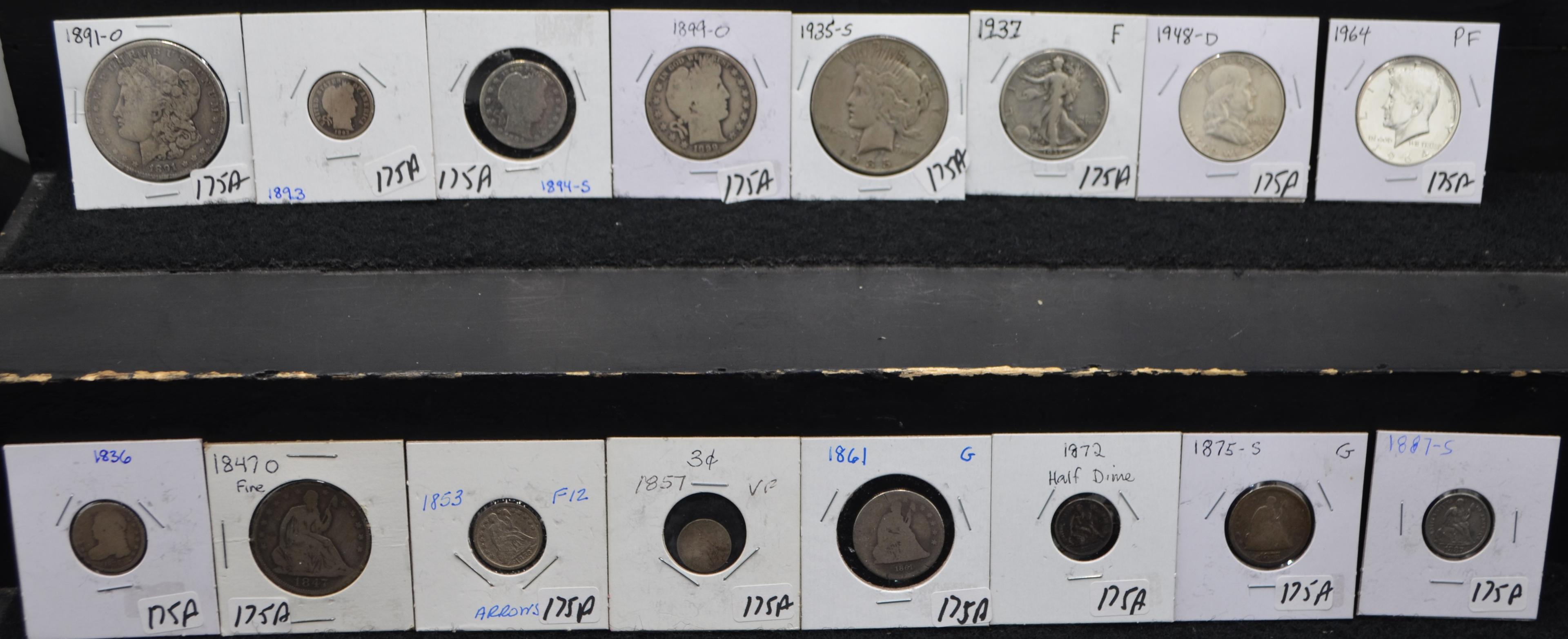 TYPE SET - SILVER COINS