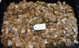 5000 MIXED DATES & MINTS LINCOLN WHEAT PENNIES