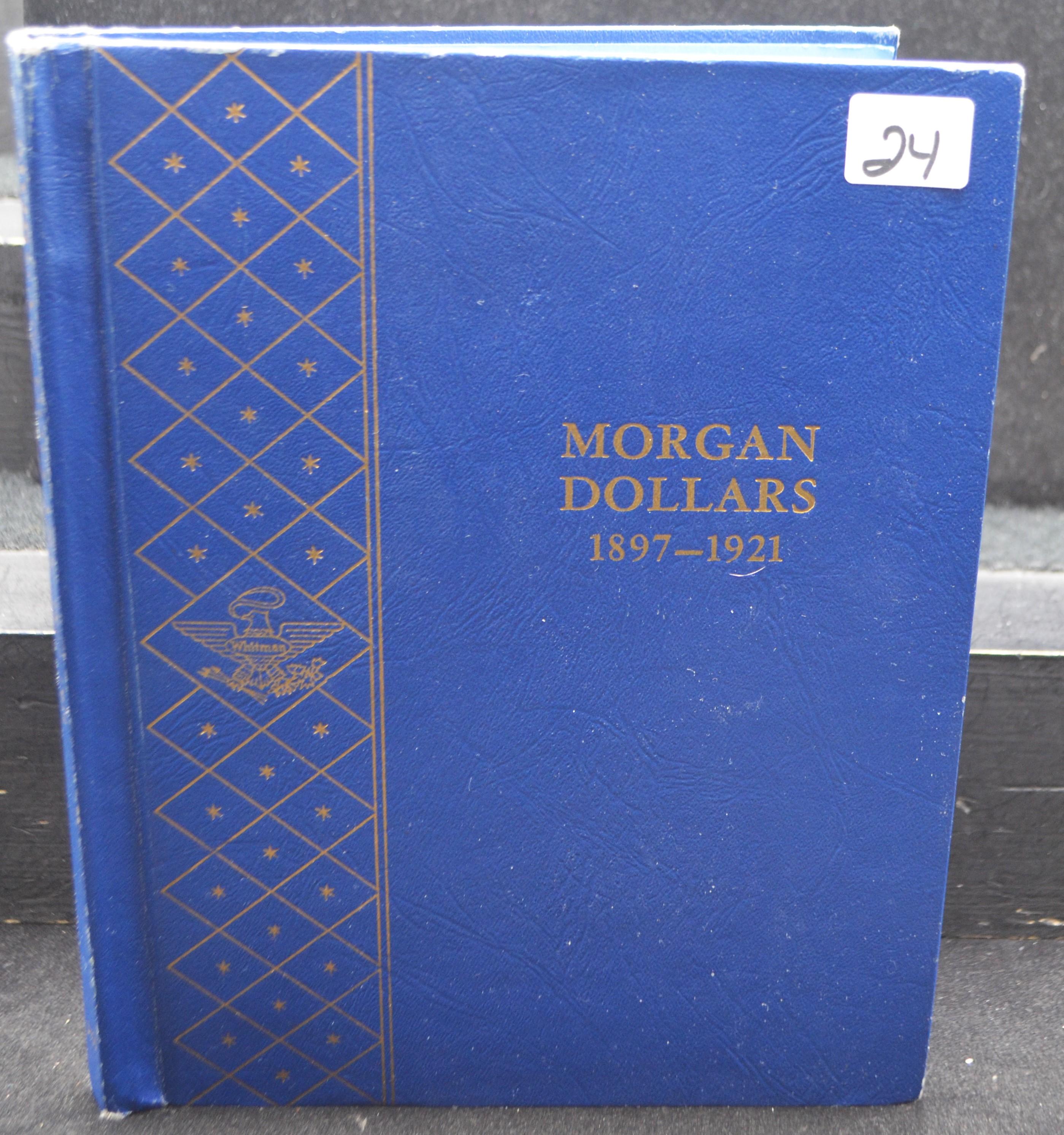 COMPLETE SET OF MORGAN DOLLAR BOOK (1897-1921)