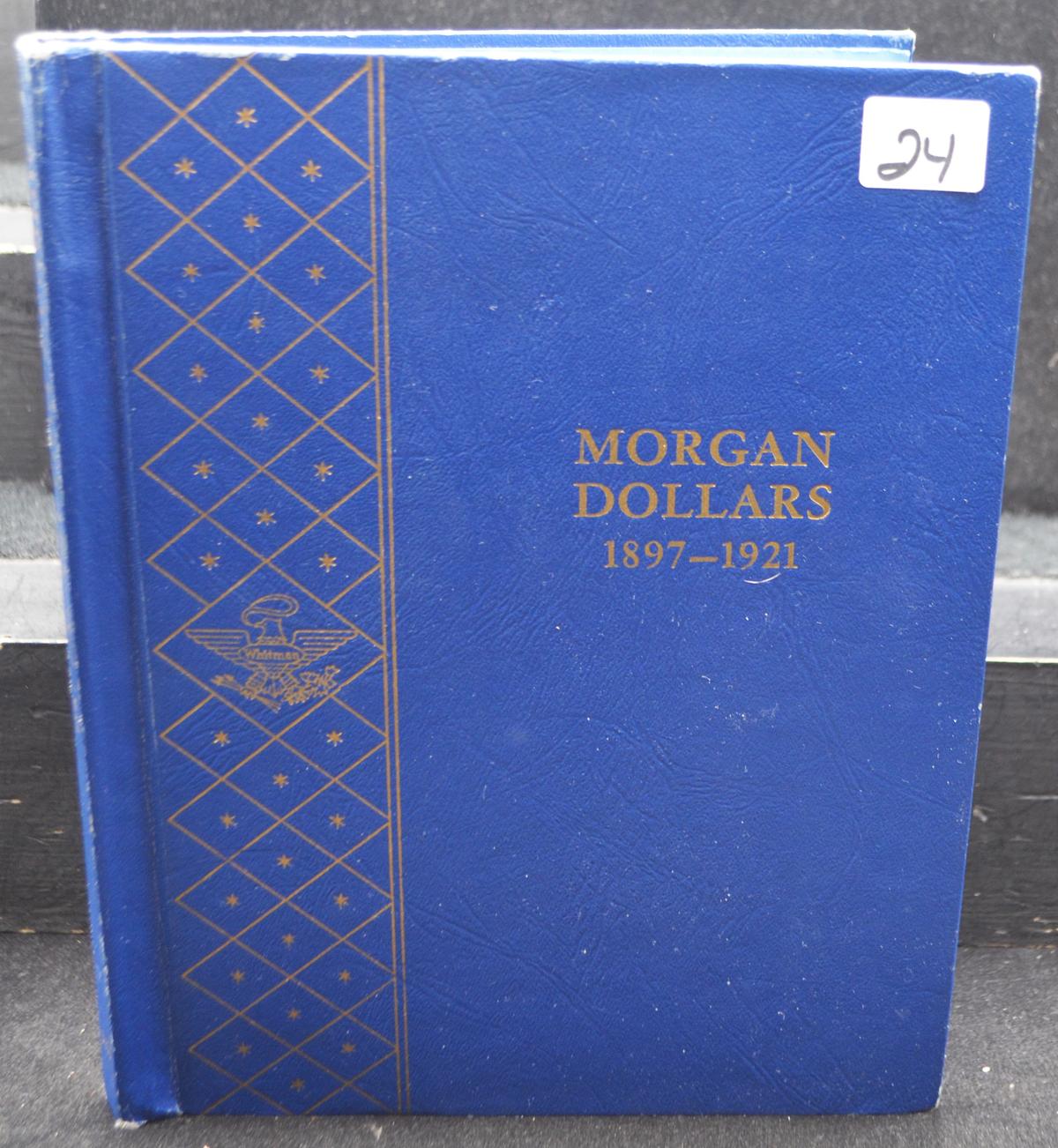 COMPLETE SET OF MORGAN DOLLAR BOOK (1897-1921)