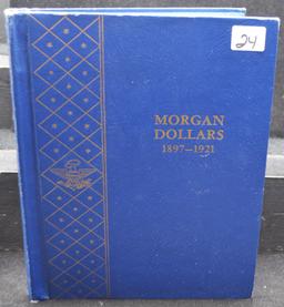 COMPLETE SET OF MORGAN DOLLAR BOOK (1897-1921)