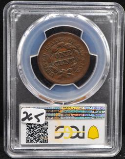 1852 LARGE CENT - PCGS XF40