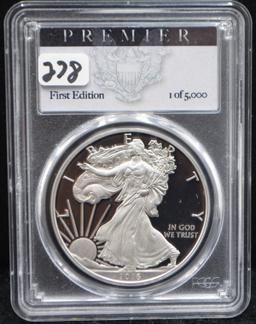 2016-W 30TH ANNIV SILVER EAGLE - PCGS PR-70 DCAM