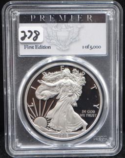 2016-W 30TH ANNIV SILVER EAGLE - PCGS PR-70 DCAM