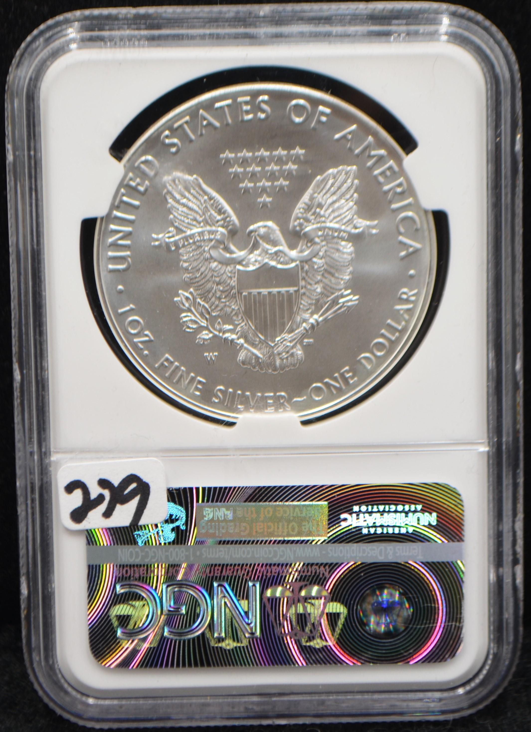 2016-W 30TH ANNIV 1ST DAY OF ISSUE - NGC MS70