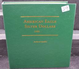 BOOK OF AMERICAN SILVER EAGLES (1986-2010)