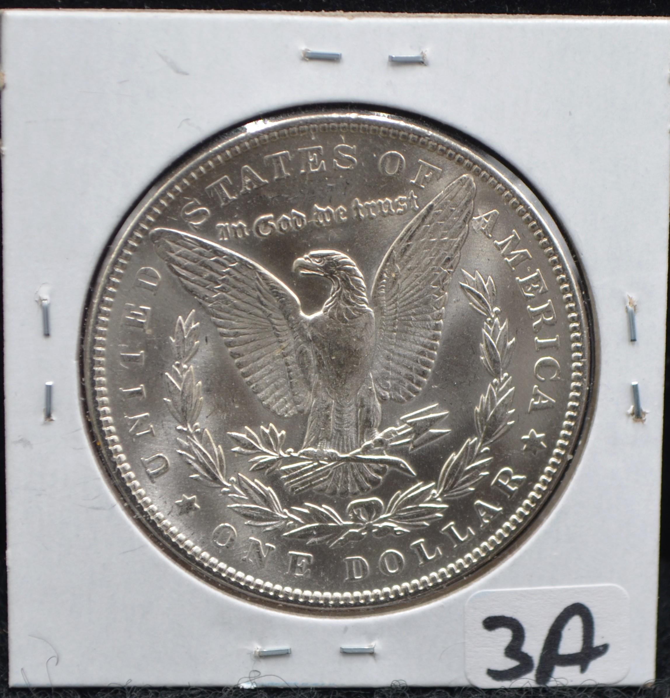 1892 MORGAN DOLLAR FROM SAFE DEPOSIT