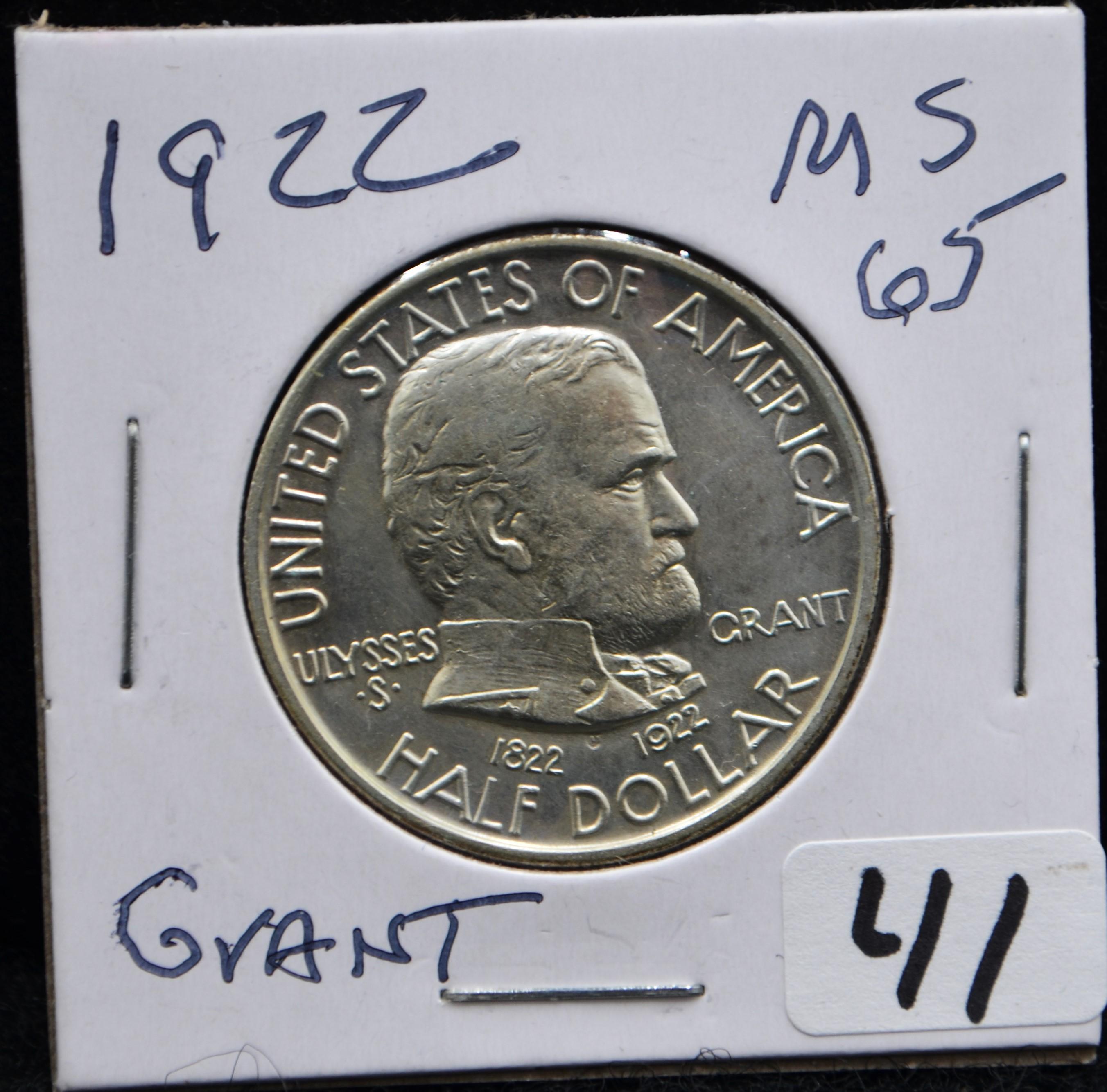 1922 GRANT COMMEMORATIVE HALF DOLLAR