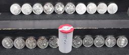 20 BU PHILHARMONIC 1 OZ .999 FINE SILVER COINS