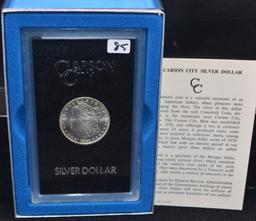 1882-CC GSA BLACK BOX MORGAN DOLLAR