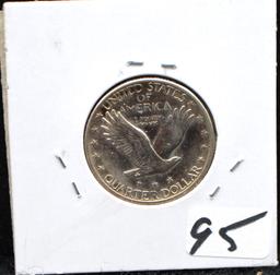 CHOICE 1926-S STANDING LIBERTY QUARTER