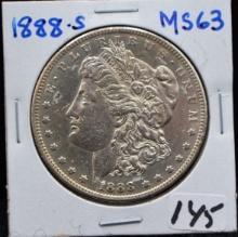 1888-S MORGAN DOLLAR