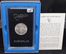 RARE 1881-CC GSA BLACK BOX MORGAN DOLLAR