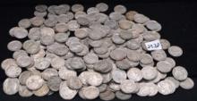 204 MIXED DATES & MINTS BUFFALO NICKELS