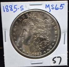 1885-S MORGAN DOLLAR