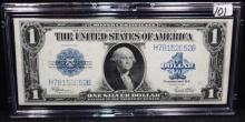 HIGH GRADE $1 BLUE SEAL SILVER CERTIFICATE 1923