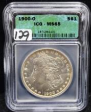 1900-0 MORGAN DOLLAR - ICG MS65
