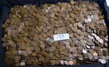 5000 MIXED DATES & MINTS LINCOLN WHEAT PENNIES