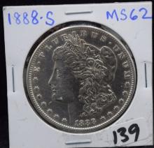 1888-S MORGAN DOLLAR