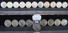 20 CHOICE UNC 1923 PEACE DOLLARS