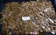 5000 MIXED DATE & MINT LINCOLN WHEAT PENNIES