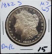 HIGH GRADE 1882-S MORGAN DOLLAR
