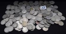 196 MIXED DATES & MINTS LIBERTY "V" NICKELS