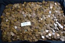 5000 MIXED DATES & MINTS LINCOLN WHEAT PENNIES
