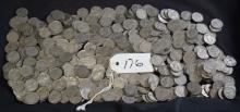 176 MIXED DATE & MINT BUFFALO NICKELS