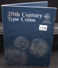 20TH CENTURY TYPE COIN ALBUM