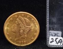 1900-S $20 LIBERTY GOLD COIN