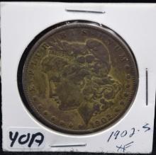1902-S MORGAN DOLLAR