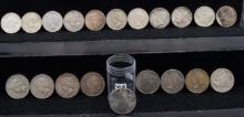 20 MIXED DATES & MINTS PEACE DOLLARS